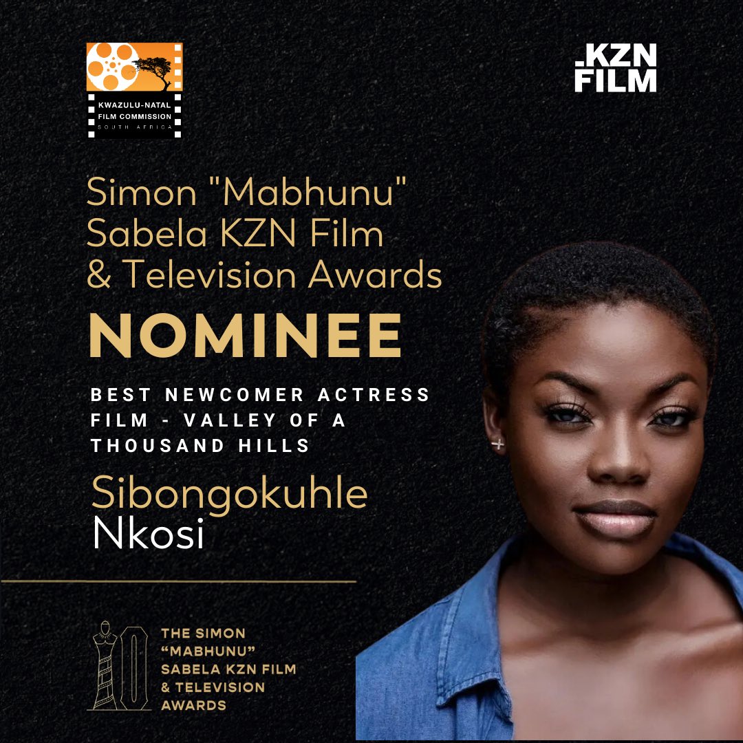 PhilMphela's tweet image. AWARDS: 

2023 The Simon Sabela KZN Film and Television Awards noms for BEST NEWCOMER FILM ACTRESS are: 

• Zinhle Ngubane - Ukhumbuzile
• Zama Mchunu - Umalusi
• Mandisa Vilakazi - Valley of a Thousand Hills
• Sibongokuhle Nkosi - Valley of …

#KgopoloReports #KZNFilm