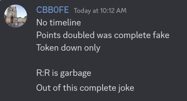 punk9059's tweet photo. Yesterday the single biggest lender withdrew his $15,200,000 from the Blur pool.  Below is the explanation he gave for why.

Less than a day later, he's back (but with a much, much smaller bankroll). https://t.co/2iJJNxAU0c