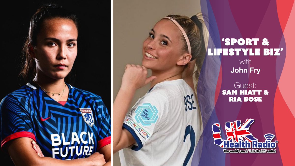 ukhealthradio's tweet photo. #Sport &amp; #Lifestyle Biz @SportandLifest2 with @officialjmf44 on @ukhealthradio - @samhiatt16 football growing up, collegic system, OL Reign. @RiaBose123 football, Brighton Academy, Chelsea, England U17s, SLB SRU - #Golf #HorseRacing #Cricket ...

👉🏼🎧 https://t.co/ee1y4afSRy https://t.co/8BQSKYElTh