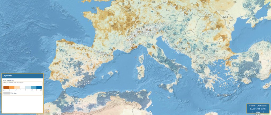 sole24ore's tweet photo. Blog | Siccità in Europa, ecco cosa dicono i dati e le mappe di Copernicus? - Info Data https://t.co/NirRkvcNNN https://t.co/zKYSoqqSB2