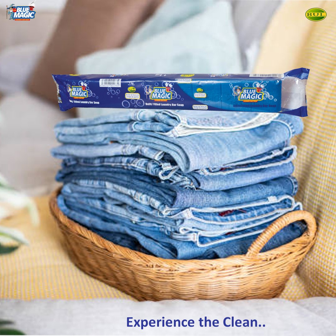 BidcoUganda's tweet photo. Yay!!! It's Friday,
Let Blue Magic soap work its magic and leave you your clothes rejuvenated, Clean Fresh and Bright ๐
#WashingSoap https://t.co/rfbqKCBMDM