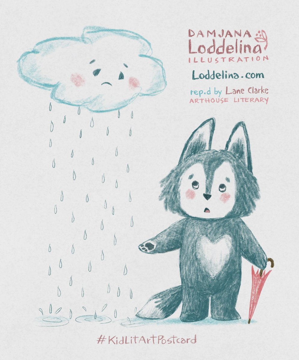 Damjana Loddelina (@loddelina) on Twitter photo Happy #kidlitartpostcard day!
I'm Damjana, children's author-illustrator, looking to work on a fun and endearing picture book, MG or early GN.
📁loddelina.com
Rep.: <a href="/lanewriteswords/">*on maternity leave*</a> at @arthouselit
🌧️Don't mind the rain, get in touch!😊 Happy #kidlitartpostcard day!
I'm Damjana, children's author-illustrator, looking to work on a fun and endearing picture book, MG or early GN.
📁loddelina.com
Rep.: <a href="/lanewriteswords/">*on maternity leave*</a> at @arthouselit
🌧️Don't mind the rain, get in touch!😊