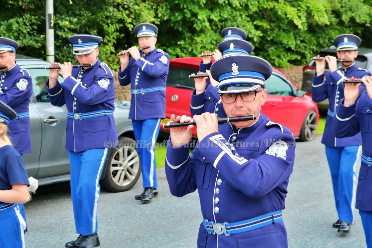 Photos from last nights parade in Beragh thanks to loyal band parade NI pictures 📸