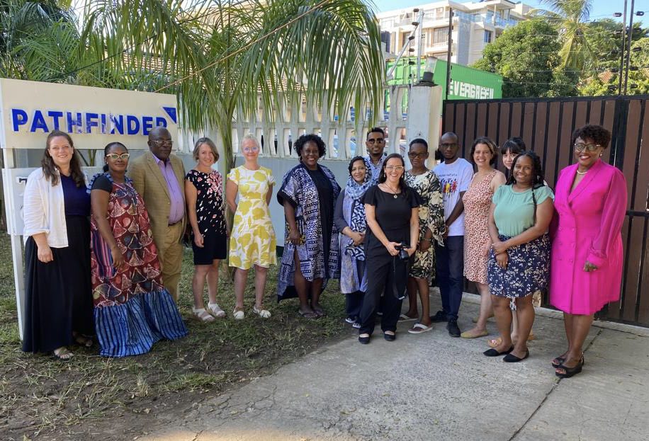 PathfinderInt's tweet photo. Our Global Affairs and Communications team came together in Dar es Salaam #Tanzania, to work on goals and strategies for the next year &amp; meet with our partners at the @JaneGoodallInst @EngenderHealth, @MarieStopesTZA and the Ministry of Health.

The team spans 9 nationalities! https://t.co/KRPidOZZQb