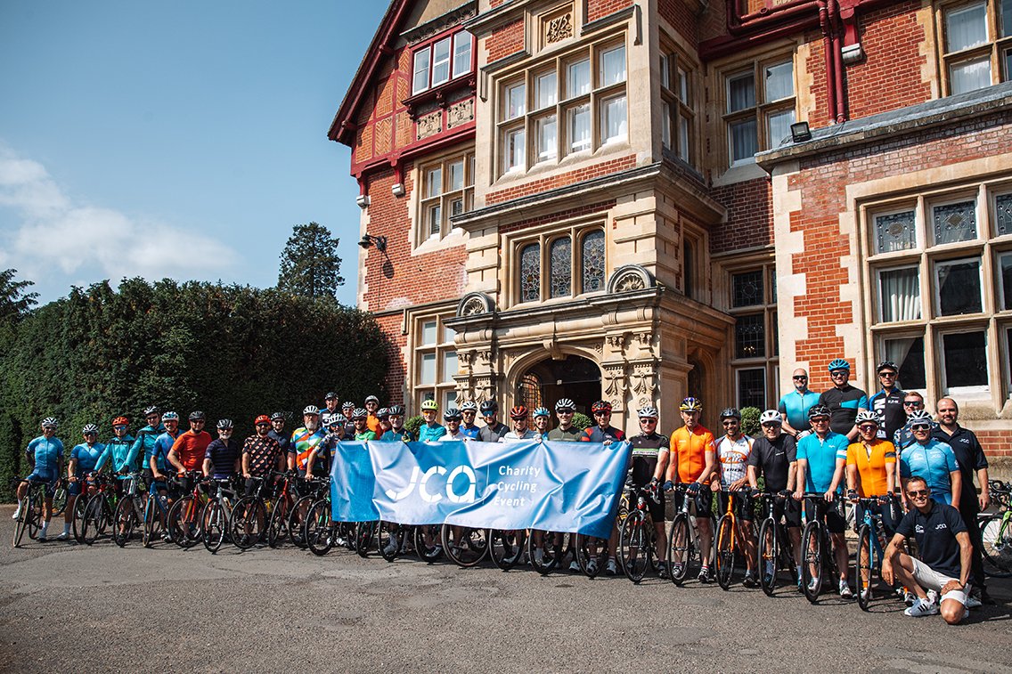 jcaengineering's tweet photo. We are thrilled to announce that our second annual JCA Charity Cycling Event has raised a total of over £7,000! 👏 A big thank you to everyone who attended our event as well as all the other wonderful supporters who donated to our online fundraiser for @HappyDays_UK  @DementiaUK https://t.co/AycggAjb8B