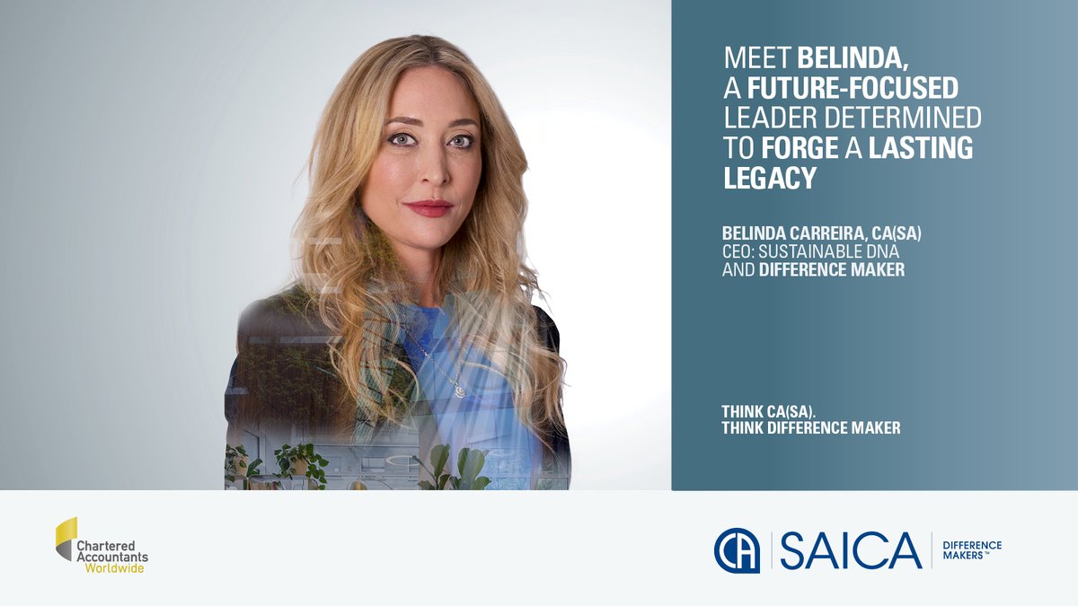 saica_za's tweet photo. Meet Belinda Carreira CA(SA), a future-focused leader determined to forge a lasting legacy. 🔗https://t.co/UUPxiYtfjY #DifferenceMaker #DifferenceMakersAwards2022 https://t.co/xewoaaNYip