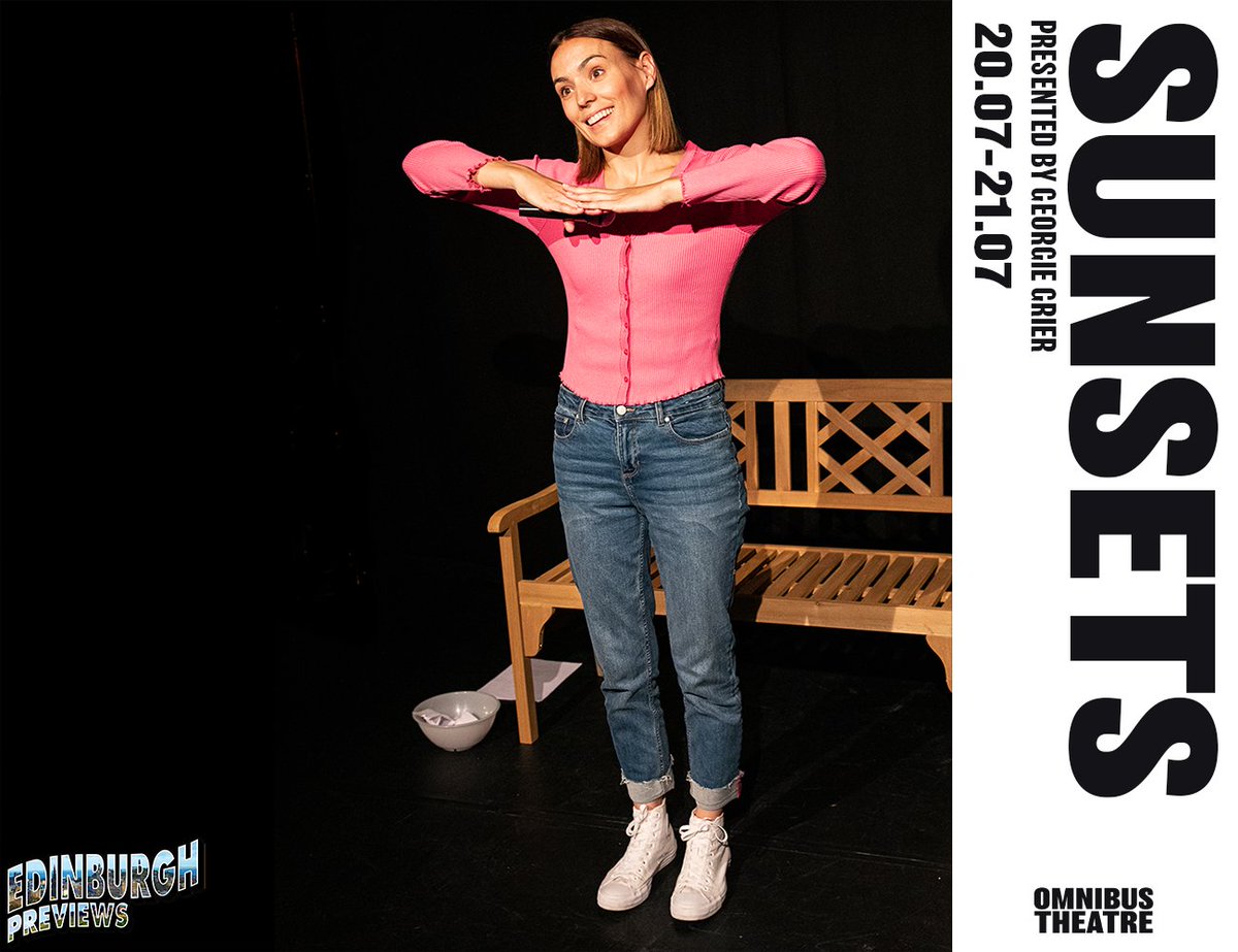 OmnibusTheatre's tweet photo. NEXT WEEK: SUNSETS
Follow @georgie_grier in her attempt to find her own walking off into the sunset moment. While recording it for a podcast, of course. Will there be a happily ever after?
20-21 JULY: https://t.co/Ghcv2KR2IZ
#EDPREVIEWS2023 https://t.co/mBwjdVtXX6