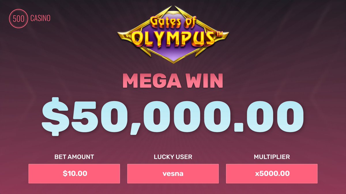 500Casino's tweet photo. 🚨 MAX WIN ALERT 🚨

Look at this crazy win from Vesna! 🤯🐐

GIVEAWAY TIME: 
❓ If you had this amount of money, what would you purchase?
📩 Comment your 500 ID below, and RT for a chance to win $50! 💸 https://t.co/Nr4veItXKI