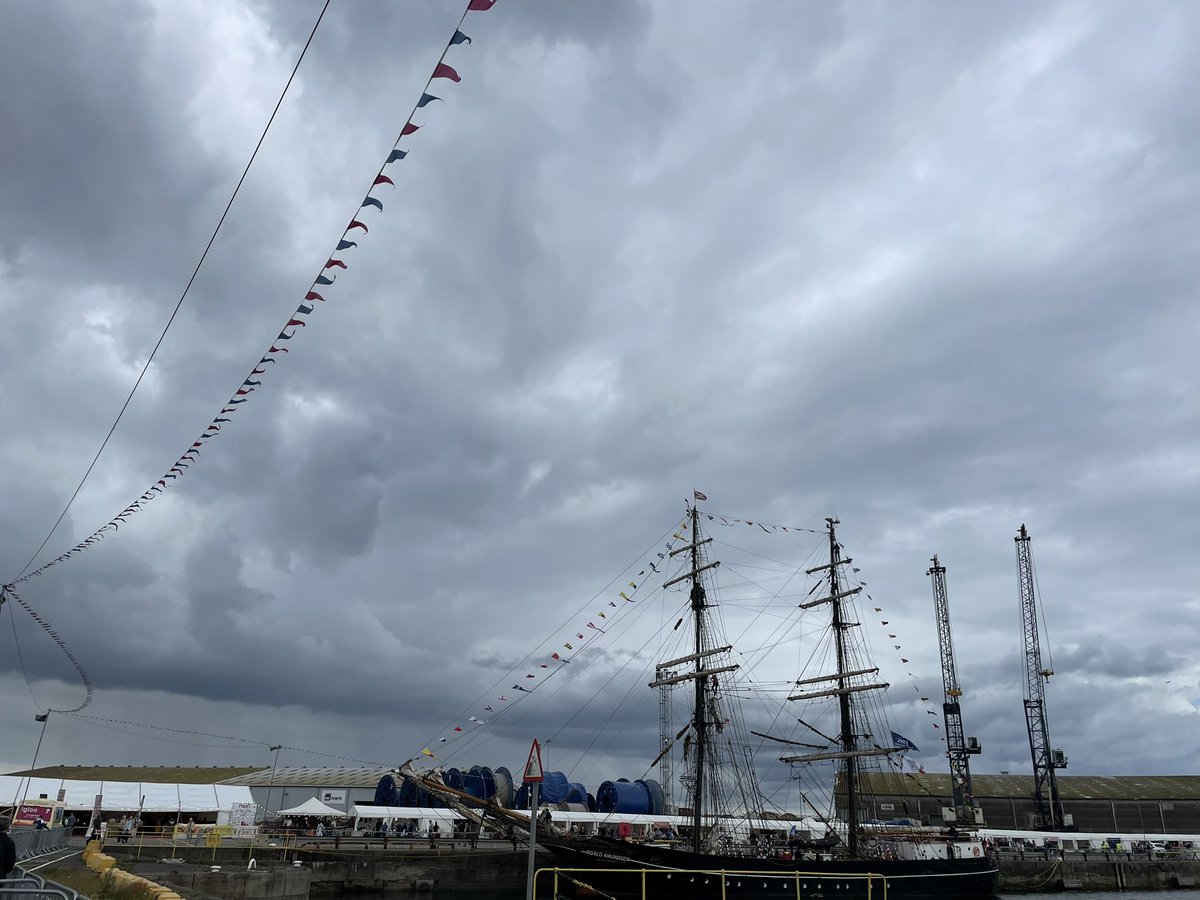 ClevelandFB's tweet photo. ⚓️ Ahoy there me hearties!👋🏻

Get on board &amp; come visit us at The Tall Ships Races, we will be here making waves from 10am - 7pm every day until Sunday.🌊

📍We are docked at stand EX39 next to the Navigation Point entrance. 

Let us know if you’ll be cruising in our direction.👌🏻 https://t.co/bf823hc5pc