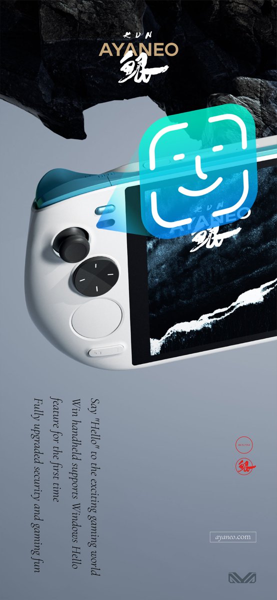 🔥 Introducing #AYANEO KUN - The Ultimate Handheld Experience! 😍

✨Perhaps the best heat dissipation among Windows handheld
✨Perhaps the largest battery in Windows handheld
✨Win handheld supports Windows Hello feature for the first time

IGG Pre-launch: Coming soon!