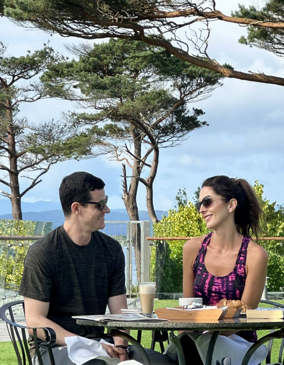 Starting the day right with a coffee on our serene terrace at Parknasilla. The perfect blend of relaxation and beautiful views make every sip a moment to savor. ☕️✨ #MorningCoffee #OriginalIrishThursdays @OriginalIrishHt