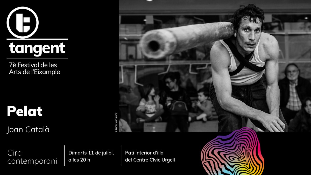 centrecivicsafa's tweet photo. Dins el Festival #tangent23 #JoanCatalà ens convida a #Pelat un ritual compartit que combina dansa, teatre i circ on el públic participa de la relació entre un home i un tronc.

📆 Dt. 11/7 - 20h
📍 @CCUrgell 
👉🏽 https://t.co/Jei9f32CQG

Més info👉🏾 https://t.co/LUGZlMCZES https://t.co/3RehBOwdkF