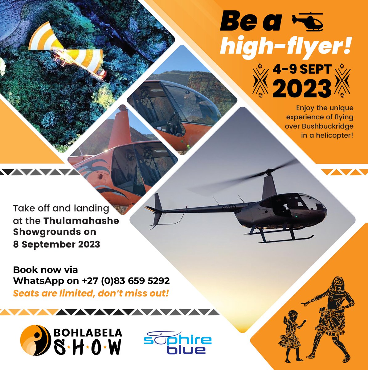 bohlabela_show's tweet photo. There will be so much to enjoy with family and friends. We are putting together a show full of memorable moments, so make sure you are there from 4 to 9 September 2023. The #bohlabelashow23! It's bigger and better than ever! https://t.co/FVv5ibw2Mm