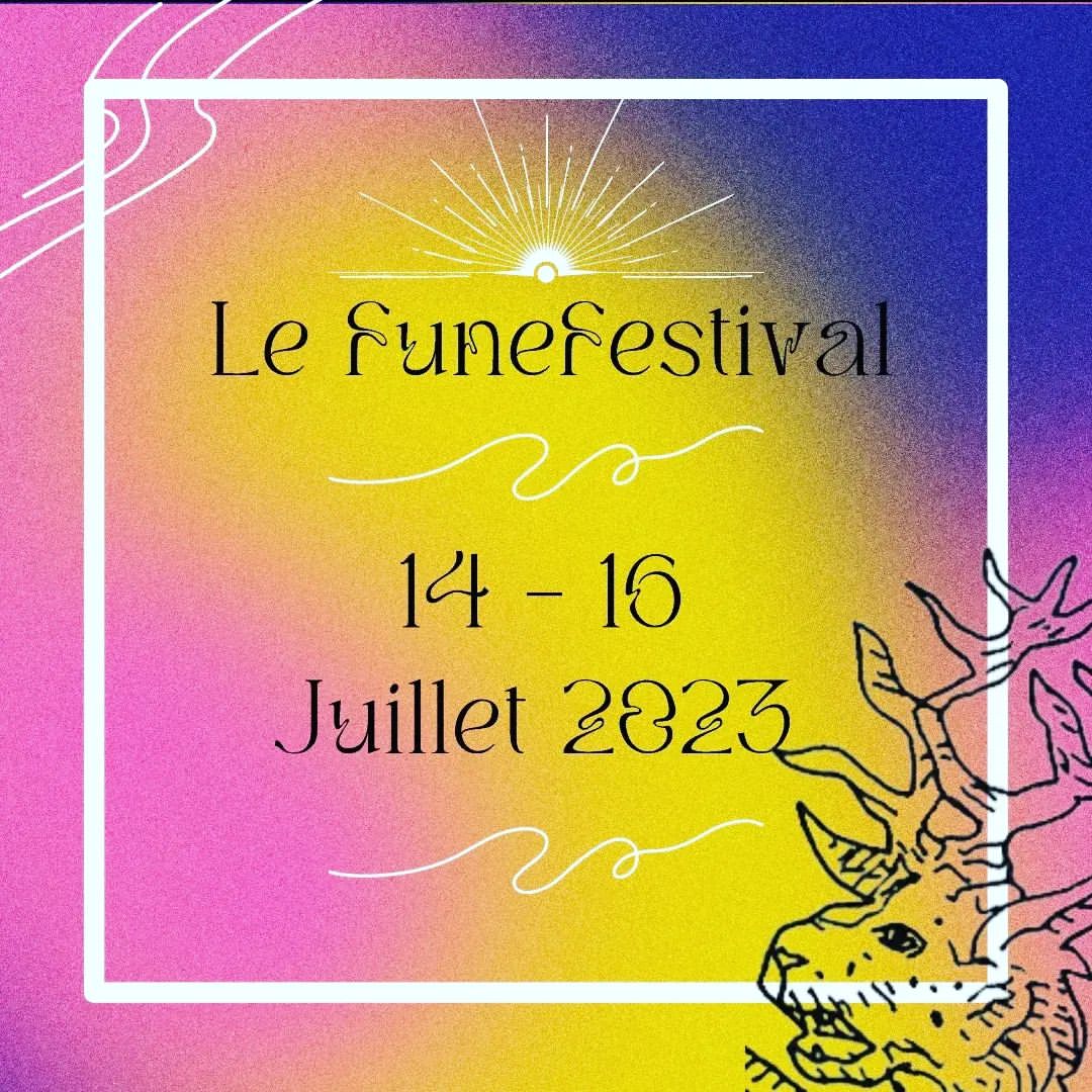 1ère édition du FuneFest du 14 au 16 juillet dans le quartier de la Boucherie et l’hyper centre #Limoges 👉 ow.ly/ZbBr50P4TTV