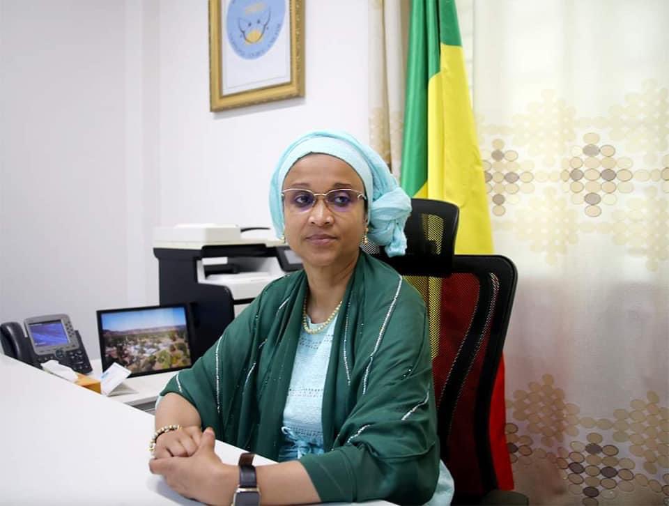 ousmaneftr's tweet photo. Le mardi 04 juillet 2023 
Passation de service au ministère de l'Entreprenariat National de l'emploi et de la formation professionnelle entre le ministre sortant M.Bakary DOUMBIA et le ministre entrant BAGAYOGO Aminata TRAORÉ. Bon vent 💨 Madame la Ministre https://t.co/HzUc856QPR