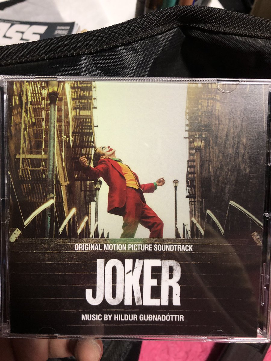 Sly_the_Skunk's tweet photo. 今日届いてた収穫
#joker #soundtrack #サントラ https://t.co/bCqPxzn9Ne