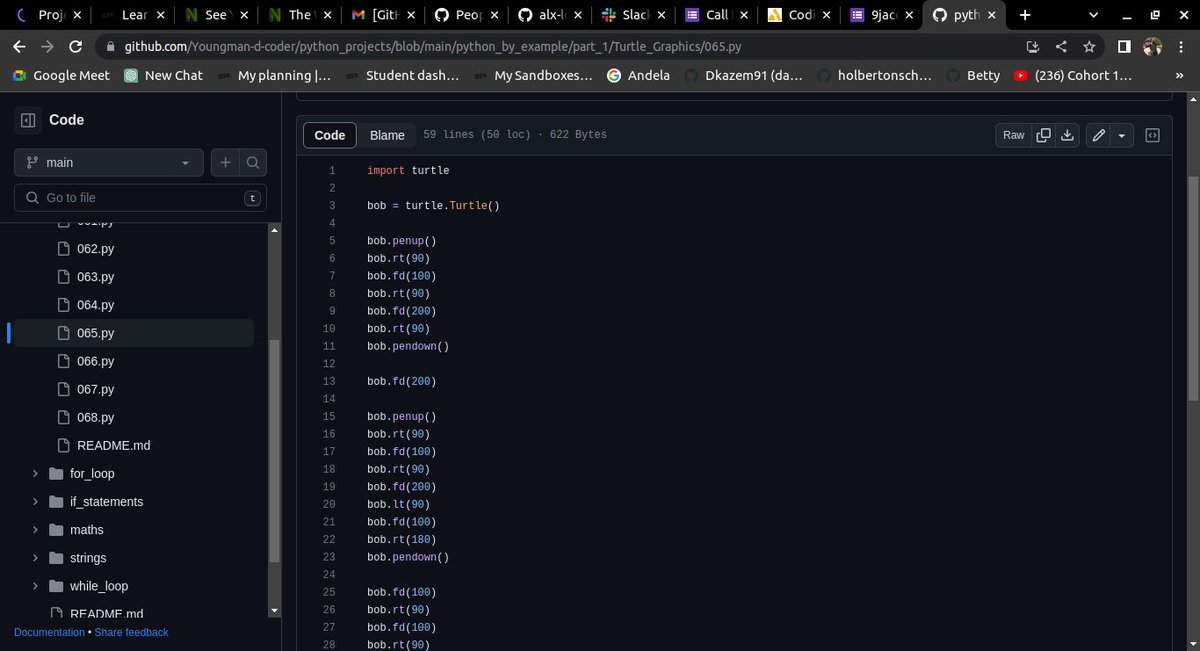 ChimdiadiJoel's tweet image. Have been slowly working through the textbook, had a little pause because of the alx printf project, was sick after the printf project but I am back now to update on my progress!
#pythoncodechallenge #day_2 #Python_by_example