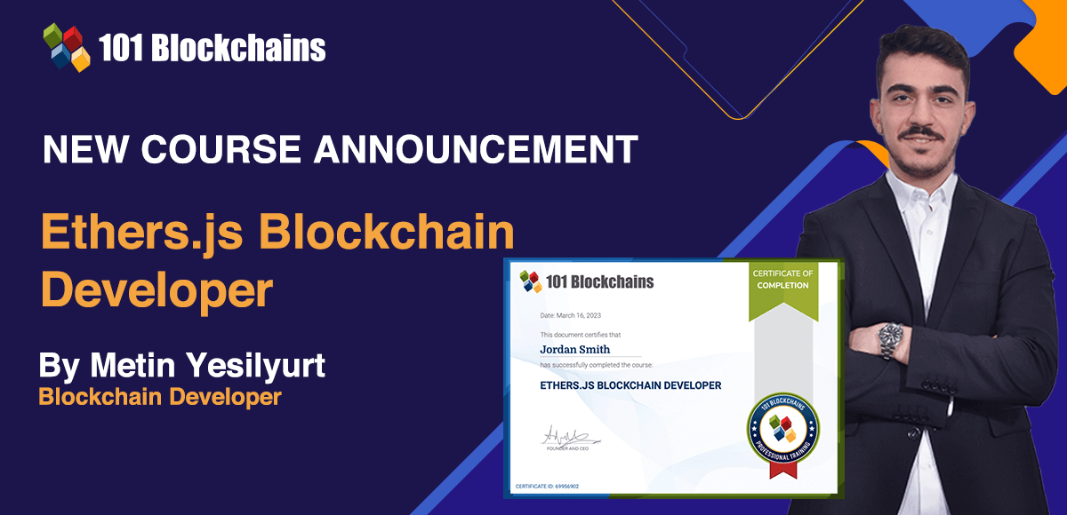 101Blockchains's tweet image. 𝐁𝐚𝐜𝐤-𝐭𝐨-𝐁𝐚𝐜𝐤 𝐋𝐚𝐮𝐧𝐜𝐡 🎯
Introducing the"𝐄𝐭𝐡𝐞𝐫.𝐣𝐬 𝐁𝐥𝐨𝐜𝐤𝐜𝐡𝐚𝐢𝐧 𝐃𝐞𝐯𝐞𝐥𝐨𝐩𝐞𝐫" course 🚀
Join Today and get 20% 𝐎𝐟𝐟 on Premium & Standard Plans, Use Coupon 𝐍𝐄𝐖𝐒𝐊𝐈𝐋𝐋 🔖
𝐄𝐧𝐫𝐨𝐥𝐥 𝐍𝐨𝐰 👉 lnkd.in/dS8hqk24
#EtherJS
