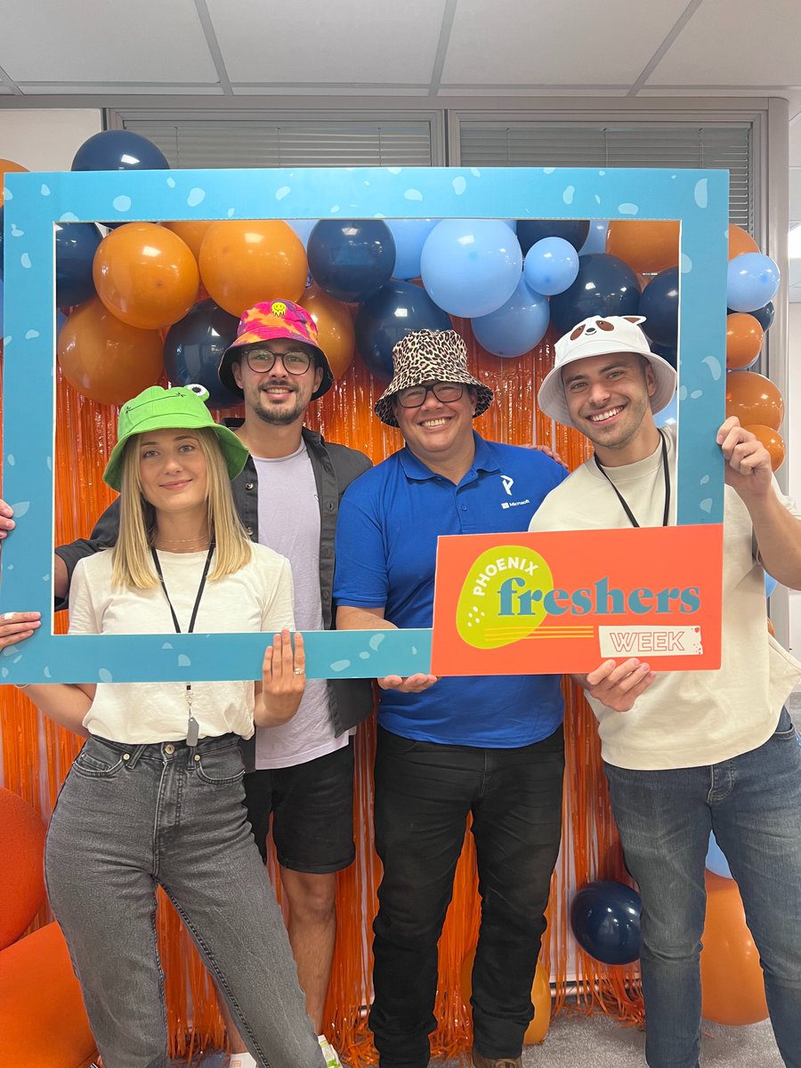 PhoenixYork's tweet image. Phoenix Freshers&apos; week is back and it&apos;s been a very fun and eventful first three days at the office!

A big thank you to all our vendors who&apos;ve sponsored the week so far 👏 We&apos;re looking forward to what day four and five brings

#Freshers2023 #EmployeeWellbeing #GreatPlaceToWork