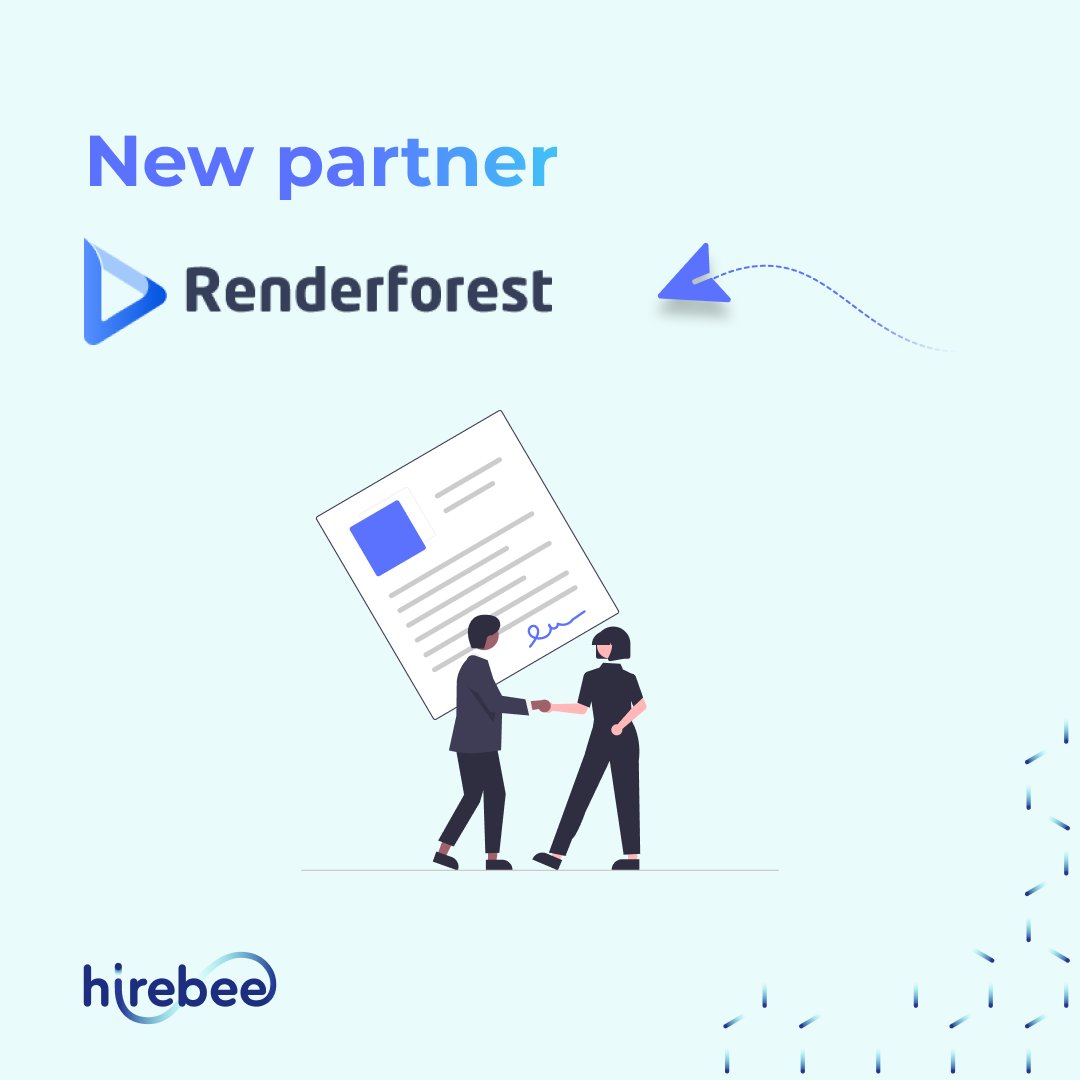 Hirebee_ai's tweet photo. 📢 Exciting News! 🎉 We are thrilled to announce that Renderforest is now a proud user of our cutting-edge Hirebee hiring solution. 🤝
Don't miss out, start your free trial now: 👉 https://t.co/2FM8LIWjhH 👈

#Hirebee #NewPartner #RecruitmentAutomation https://t.co/mWP4WBGZno