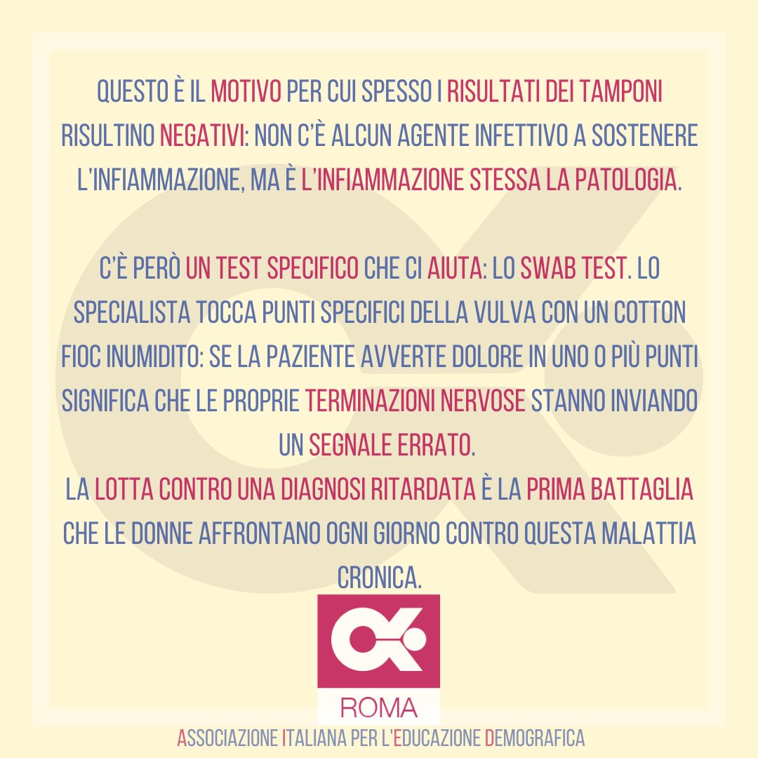 aiedroma's tweet photo. #ginecologia #donne 🌸 Qui un approfondimento con la Dott.ssa @FlaviaCapo sulla vulvodinia e su come funziona la diagnosi! https://t.co/G5YpyTLyhF