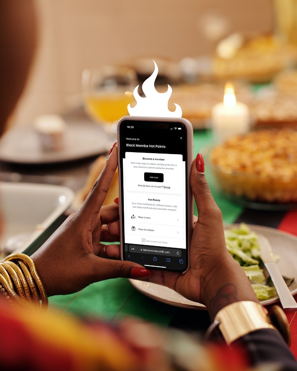 BlackMambaFood's tweet photo. Black Mamba #HotPoints are a THANK YOU to all ethical foodies who support our brand.
💰 R1 spent = 1 Hot Point
💰 250 Hot Points = 10% off coupon
💰 500 Hot Points = 20% off OR FREE shipping
💰 1000 Hot Points = 30% off coupon
🔥 Learn more >> https://t.co/pTzvP43hIy https://t.co/hPYZhWjmd0
