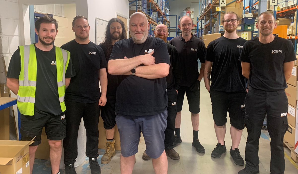 Huge congratulations to the JGBM Warehouse Team, who were awarded 'Highly Commended' at the CRN Sales &amp; Marketing Awards in the 'Best Warehouse Team' category!

Of the 1.5 million SKU’s picked by the team in 2022, they made just 27 picking errors - an accuracy level of 99.999%!