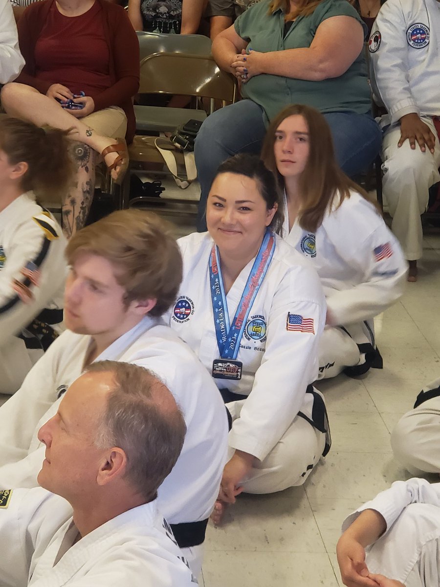 JoeBosse's tweet photo. My niece kick butt at Nationals.  
I'm so proud of Cassie Bosse.  
2 Gold Metals! https://t.co/ABYGLZjbM2