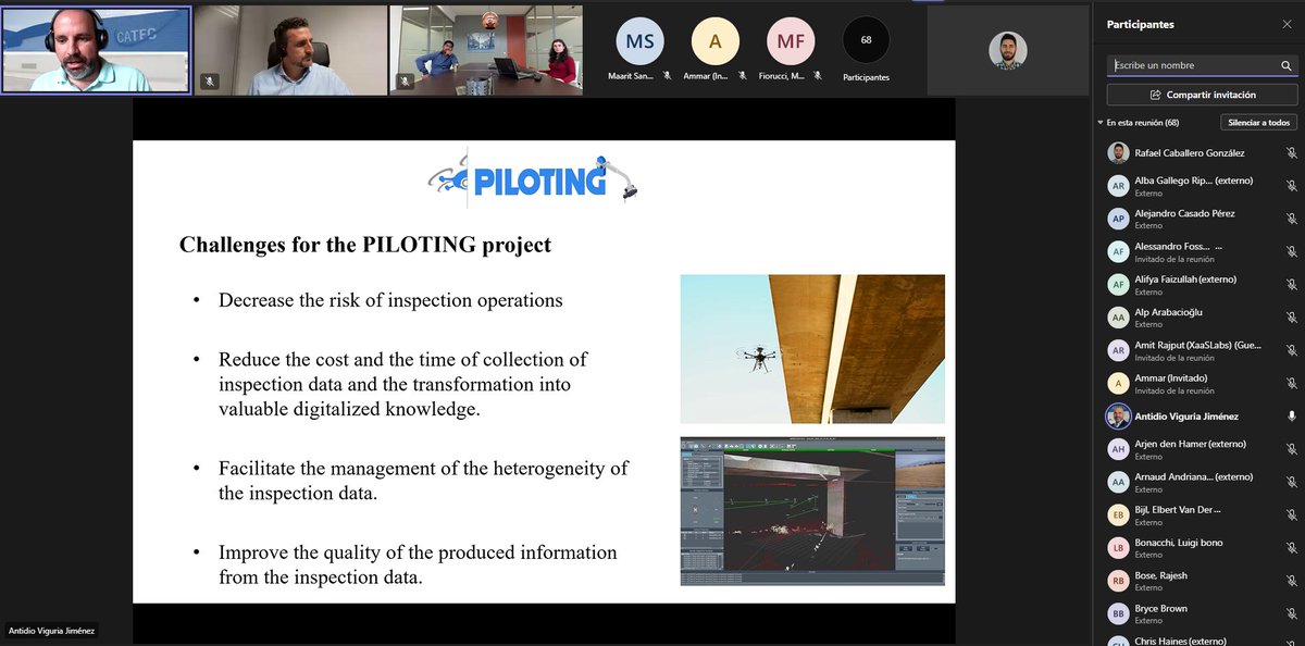 PILOTING_EU's tweet image. 🚀✨With over 75 participants, we are delighted to have brought everyone together. Thank you to all who were part of this experience!
We want to express our special gratitude to SPRINT Robotics for their invaluable support and collaboration. 

#CATEC  #SprintRobotics