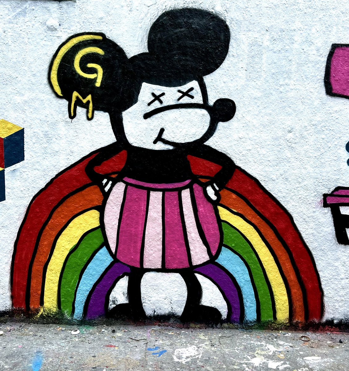 Graffiti-Kurs in Berlin mit der Klasse - Schaut, wie gnadenlos begabt ich bin!