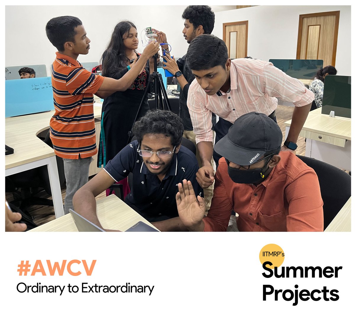 iitm_respark's tweet photo. Here's a glimpse of the various #AWCV (Autonomous Wheelchair Vehicle) teams as they work on bringing the seemingly "impossible" vision of an indigenous self-driven wheelchair integrated with voice and sign-language interaction to life!
Stay tuned for an exciting announcement! https://t.co/hwMhKLsWtK