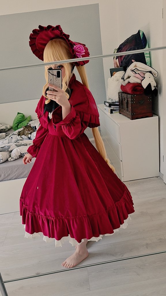 Fühl mich mal endlich wieder hübsch in einem cosplay 🥰🥰🥰