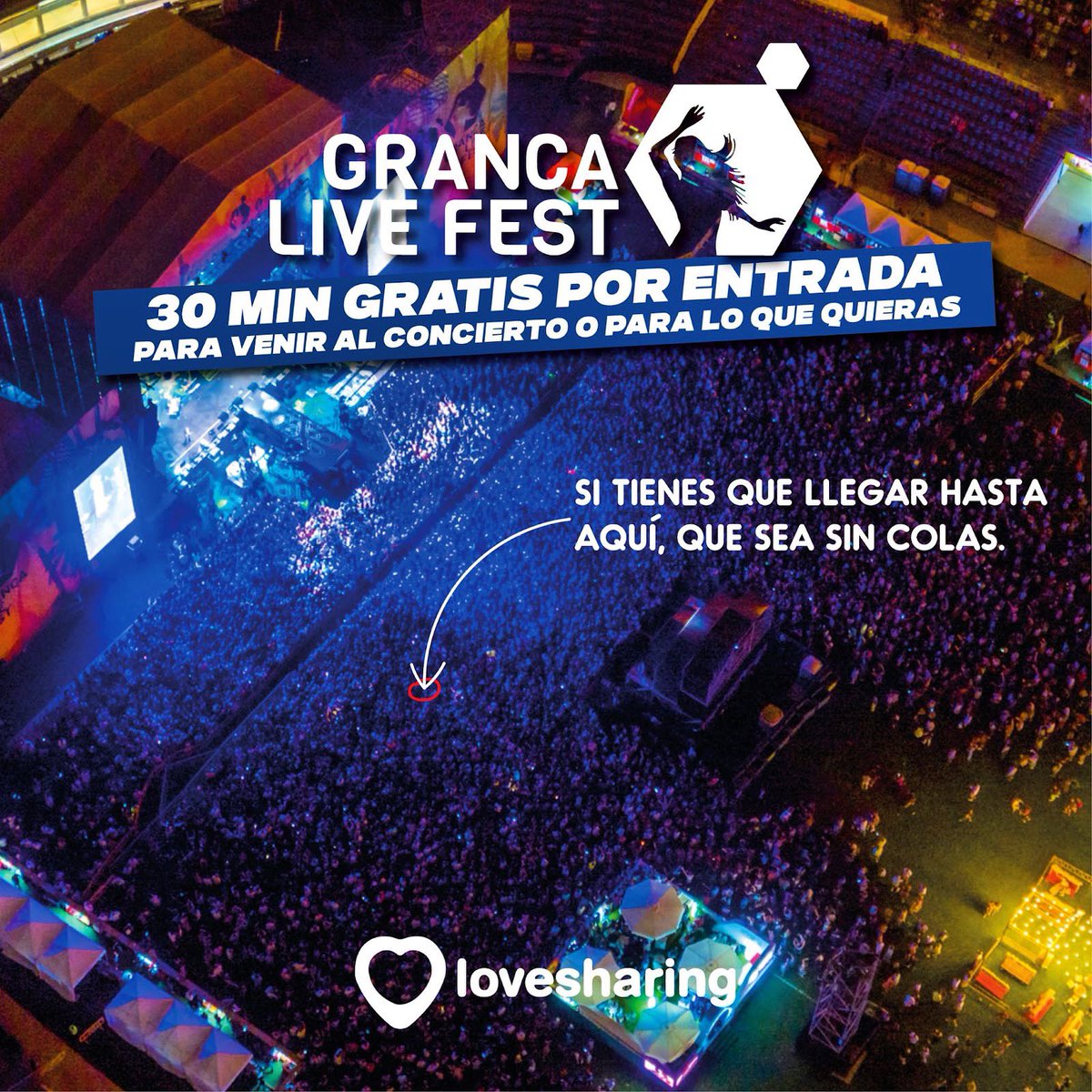 Para canjear tus minutos envíanos un correo a motos@lovesharing.com con tu comprobante de compra de entrada y tus datos para añadirte los minutos.

Recuerda que tienes que estar dado de alta en nuestra app, es totalmente gratuito regístrate.

#BornToShare