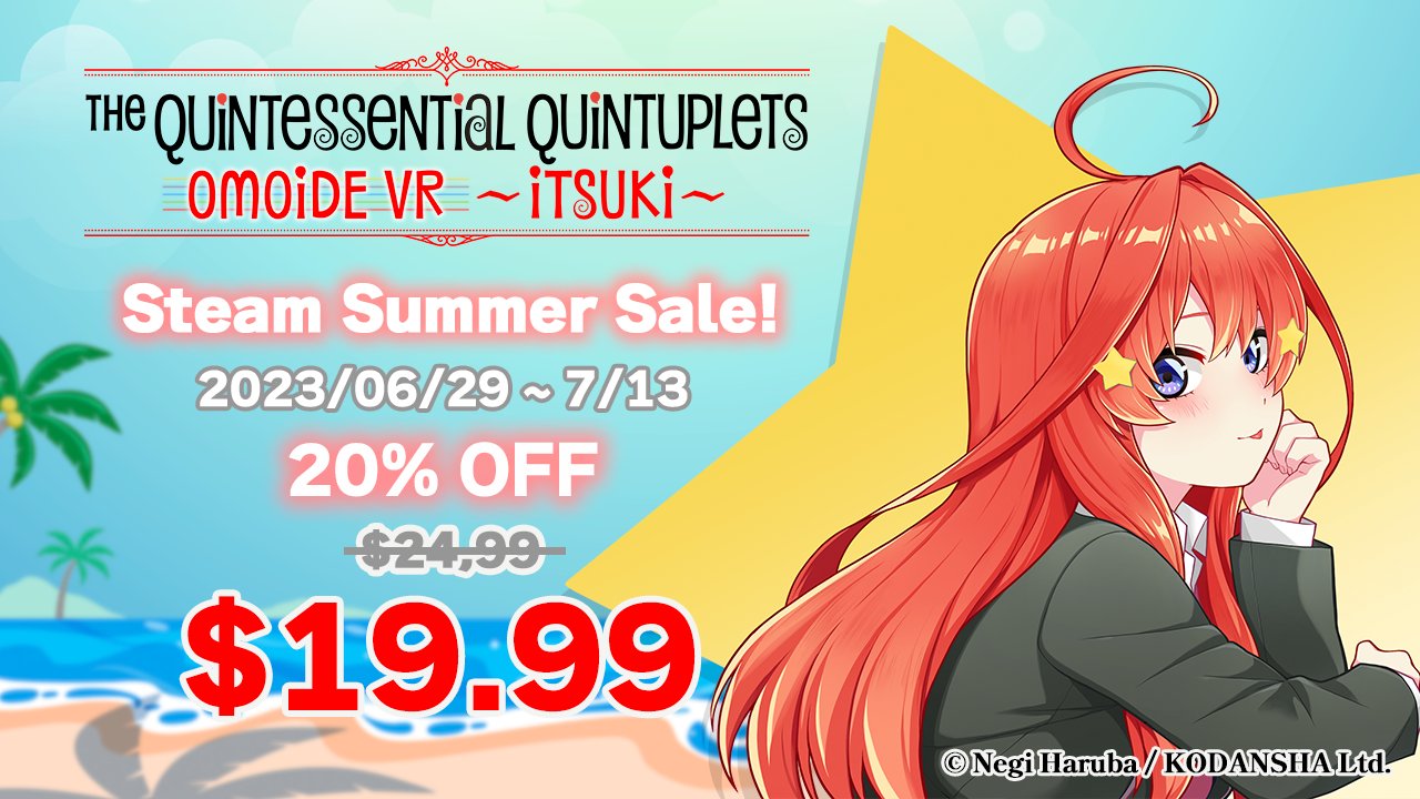 The Quintessential Quintuplets OMOIDE VR ~ITSUKI~ on Steam