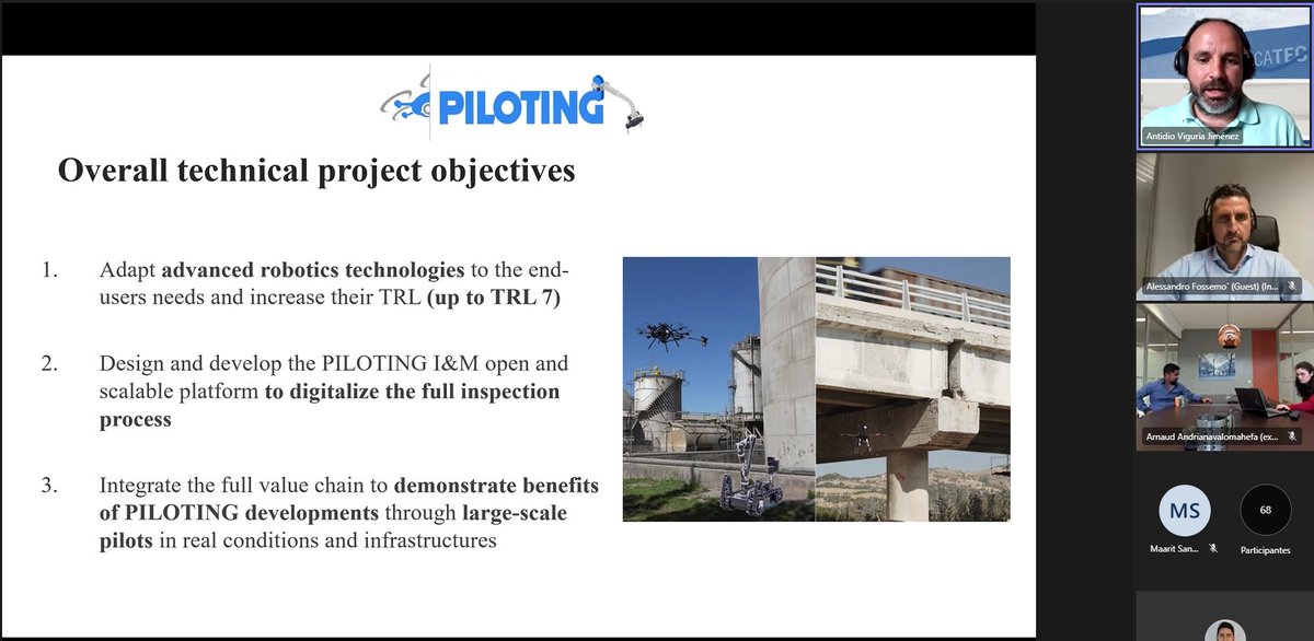 PILOTING_EU's tweet image. 🚀✨With over 75 participants, we are delighted to have brought everyone together. Thank you to all who were part of this experience!
We want to express our special gratitude to SPRINT Robotics for their invaluable support and collaboration. 

#CATEC  #SprintRobotics