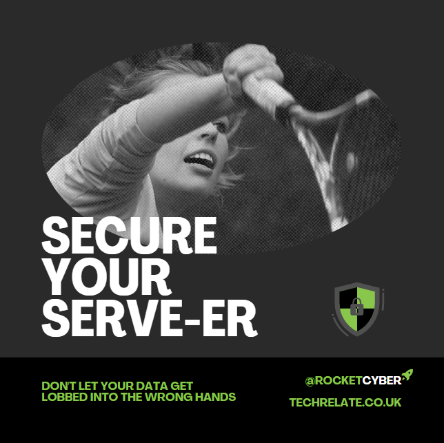 Techrelate's tweet image. Ready for some cheesy #Wimbledon related tech tweets....

Secure your 'serve'-er! Don't let #cyber threats 'racket' your world. Trust our #cybersecuritysolutions to 'ace' your protection game! Get in touch with us today!

@rocketcyber @KaseyaCorp #cybersecurity