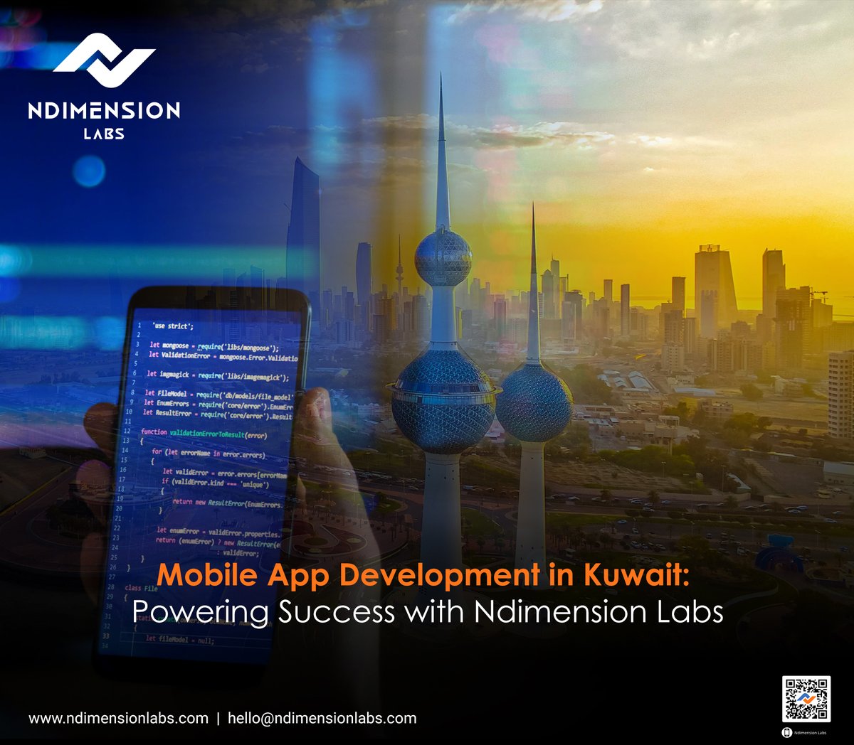 NdimensionLabs's tweet image. Unlock success in Kuwait&apos;s mobile app market with Ndimension Labs! 📱💥 
#MobileAppDevelopment #KuwaitTech #AppSuccess #NdimensionLabs