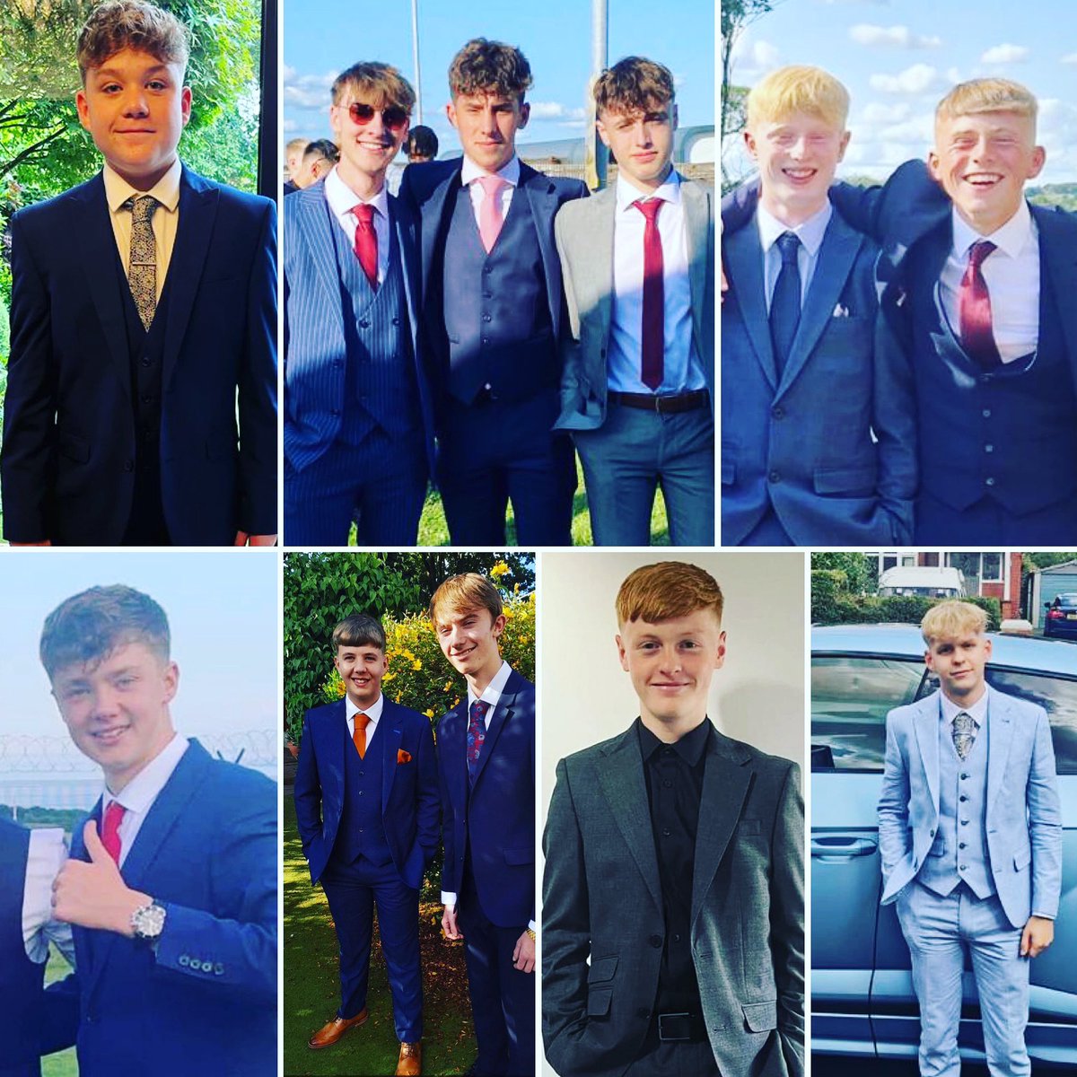 Woodley_Albion's tweet photo. A few of our U16s on their proms over the last couple of weeks.
Hope they all had a great time - good luck on your new adventures and remember to keep in touch #teamwoodleyalbion⚽️💙💚⚽️ #u16 #prompics #scrubupwell https://t.co/p6r9V5zrKP