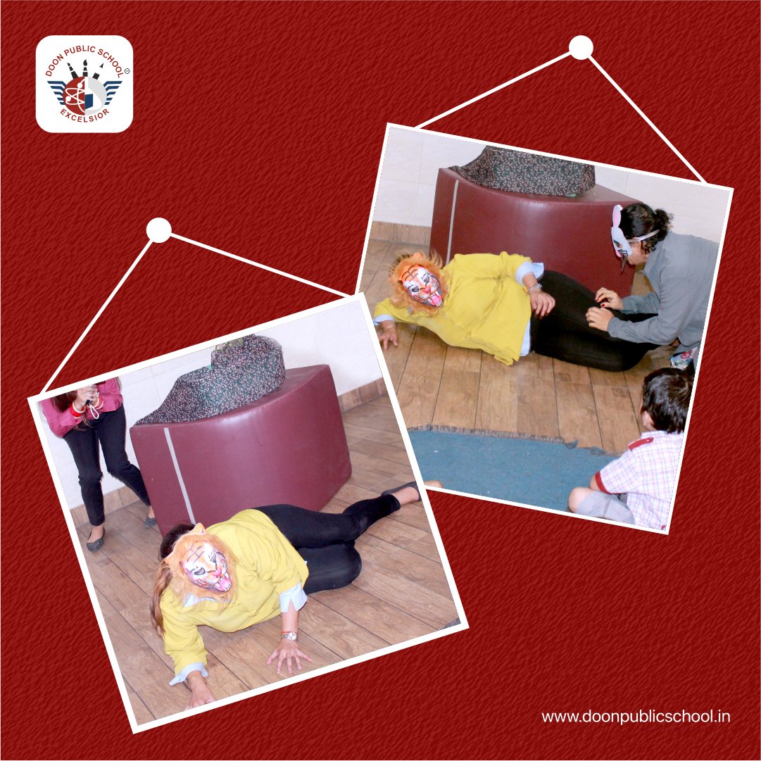 DoonPublicScho4's tweet photo. The lion 🦁 and the mouse 🐭 came to life through our teacher’s incredible performance! Our little Doonites were mesmerized. ✨
Contact us ⤵️
☎️ (011 - 42316890)
📩 info@doonpublicschool.in
🌐 https://t.co/jNC9cn73Cp
#DoonPublicSchool #teachersperformance #funactivity https://t.co/V8T00i3roE