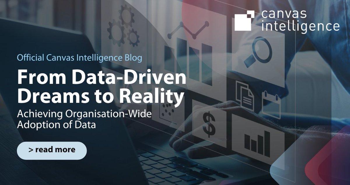 CanvasBI's tweet image. From Data-Driven Dreams to Reality: Achieving Organisation-Wide Adoption of Data

Businesses must align various aspects of their operations and create an environment that embraces data at its very core.

Learn more: bit.ly/3JL2cs0

#CanvasIntelligence #DataAdoption #AI
