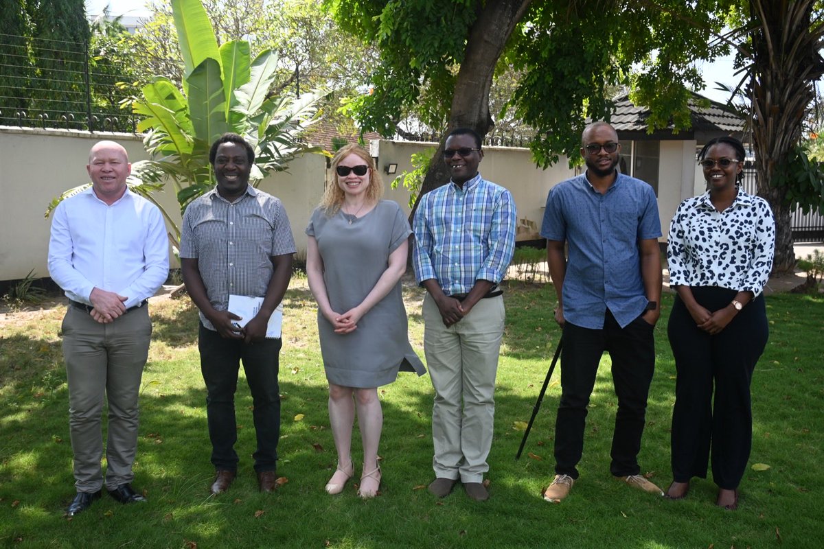 KiwangaFrancis's tweet photo. Great conversation and exchange of ideas with ⁦@AfricaAlbinism⁩ team. We have crafted great plans towards disability movement in Tanzania ⁦@FCSTZ⁩ https://t.co/Rwf0rpcn2T