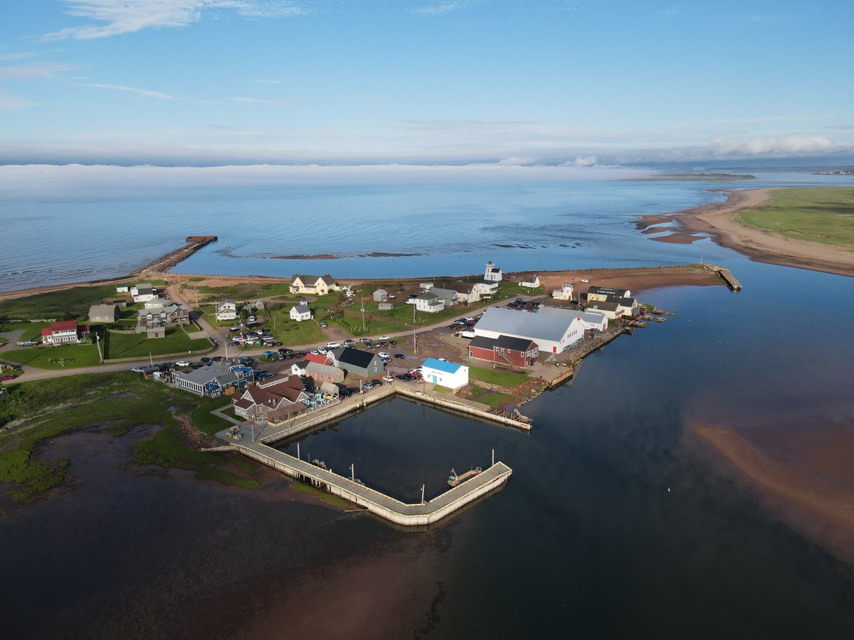 "Baby drone" photos of North Rustico, PEI - still recovering from Hurricane Fiona. Photo credit <a href="/nicolekleroux/">Nicole LeRoux</a>