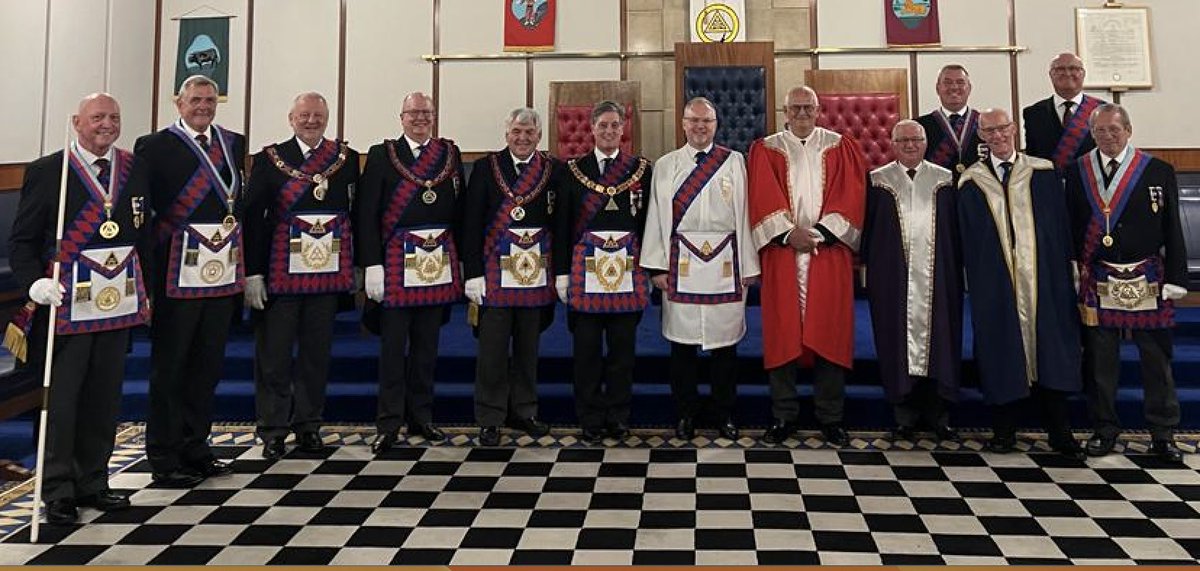 On 26/6/23, St Philips Chapter 7116 along with the Sheffield Royal Arch Council, hosted a "Combined Chapter”. Supporting the 3 Principals for the Exaltation ceremony of Bro McDade, were all the Provincial Rulers &amp; 67 Companions from other Chapters. Thank you all for your support.