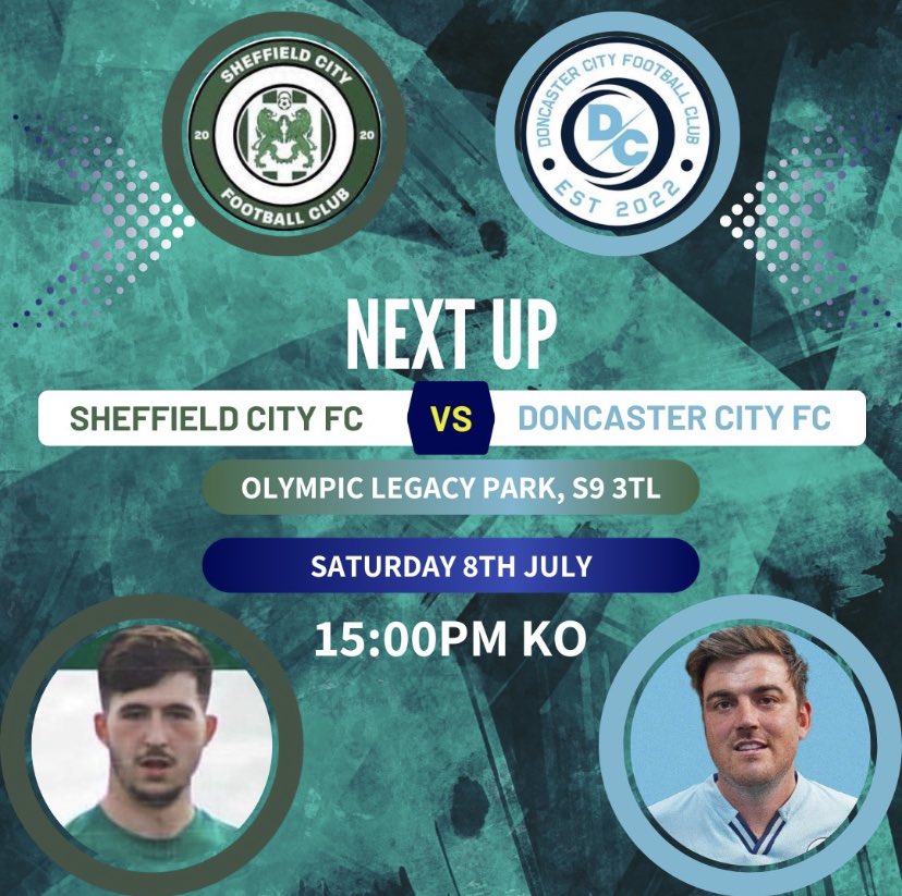 Big thanks to <a href="/DoncasterCityFC/">Doncaster City F(C)</a> for stepping up and playing us this weekend 👏
