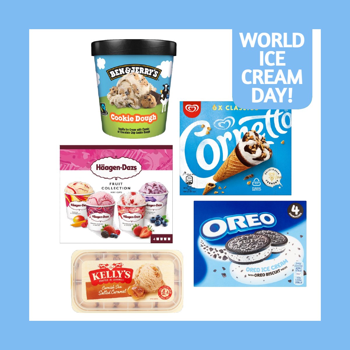 NisaLocalAshley's tweet photo. It’s #NationalIceCream Day so be sure to pop in and check out all the delicious ice-cream we have on offer! There is something for everyone!

Offer ends 18/07/23. Subject to availability, whilst stocks last. https://t.co/O27wzLvVIl