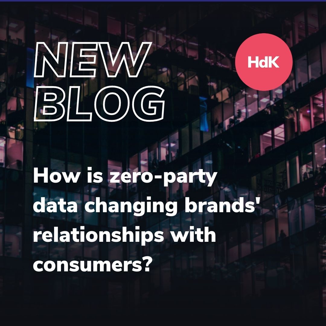 New blog post! 🚨 Learn everything you need to know about zero-party data and what it can offer brands and their relationships with audiences. 

Click the link to have a read ➡️ wearehdk.com/blog/how-is-ze… 

#ZeroPartyData