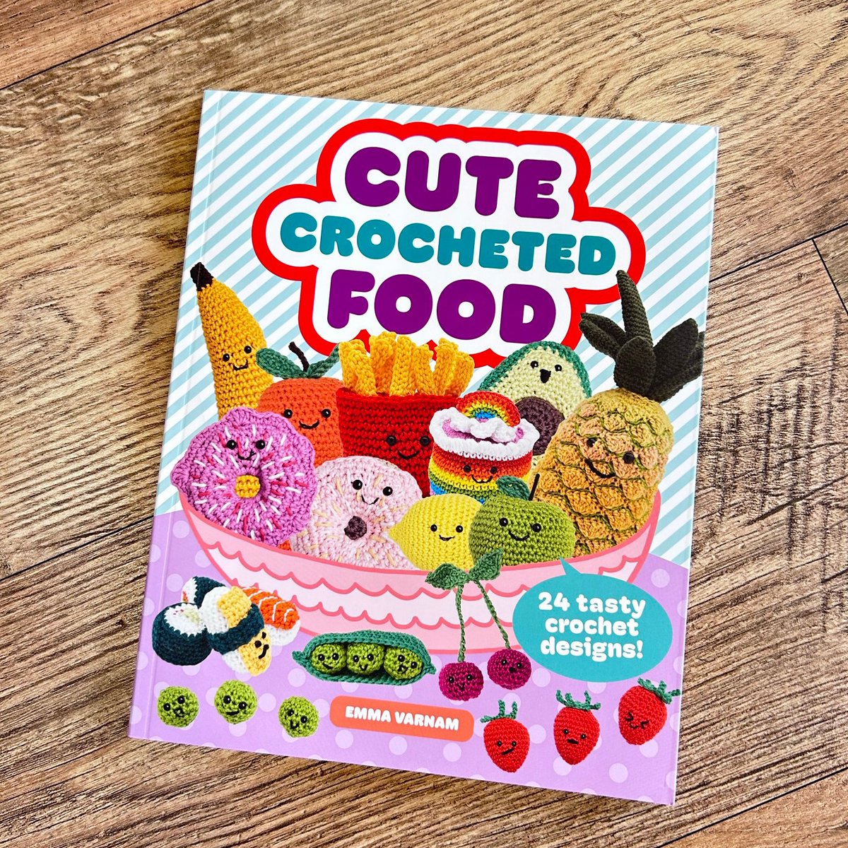 StylecraftYarn's tweet photo. To celebrate the launch of Cute Crocheted Food by #Stylecraftblogstar Emma Varnam Designs we have a copy of that book and  Crocheted Houseplants to giveaway.
To enter tell us what sort of food you'd like to convert to crochet and why - then tag someone else who might want to win https://t.co/lDqQ0ecGvs
