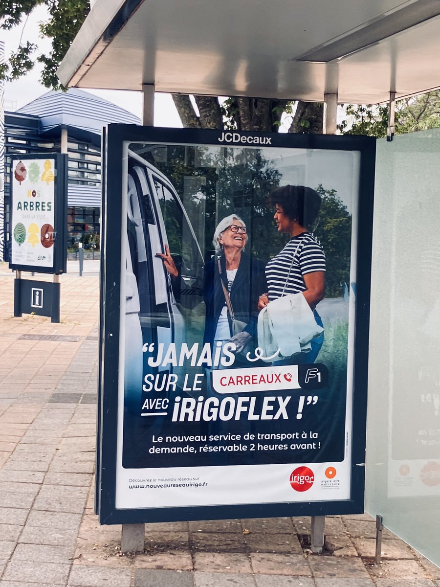 crea_corner's tweet photo. // AFFICHAGE NOUVEAU RESEAU🌈//
La nouvelle campagne d'affichage @irigobustram  s'affiche dans @AngersMetropole
🚊de nouvelles voies, de nouvelles lignes
🚌un nouveau service de transport à la demande
📱l'achat de titres en ligne...
👉Lancement le 8 juillet!
 #liberté #Mobilité https://t.co/vrNnYAjUYL