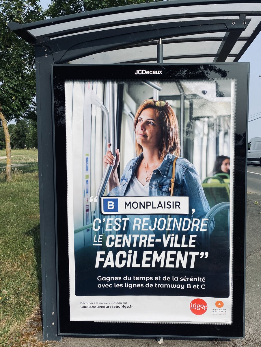 crea_corner's tweet photo. // AFFICHAGE NOUVEAU RESEAU🌈//
La nouvelle campagne d'affichage @irigobustram  s'affiche dans @AngersMetropole
🚊de nouvelles voies, de nouvelles lignes
🚌un nouveau service de transport à la demande
📱l'achat de titres en ligne...
👉Lancement le 8 juillet!
 #liberté #Mobilité https://t.co/vrNnYAjUYL