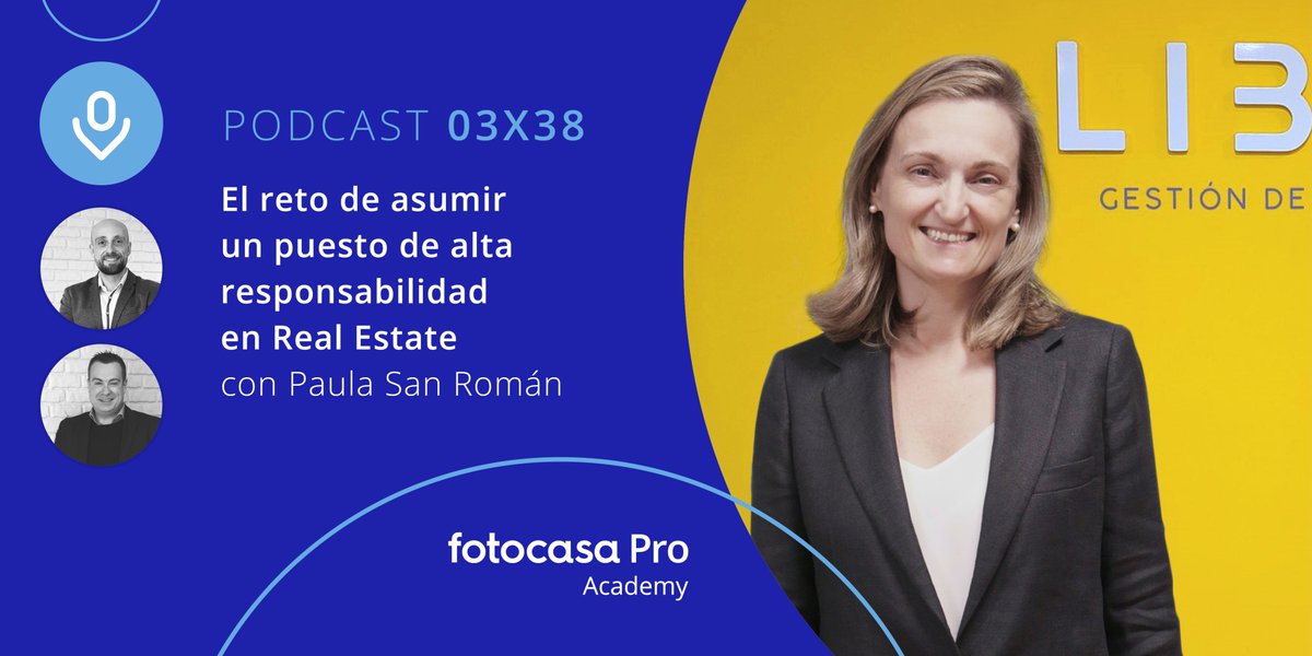 En este episodio hablaremos con Paula San Román, la nueva Directora General en Libra Gestión de Proyectos sobre cuáles son los aspectos clave que todo líder impulsa para la evolución y mejora de la compañía.

Escúchalo aquí: blogprofesional.fotocasa.es/podcast-el-ret…